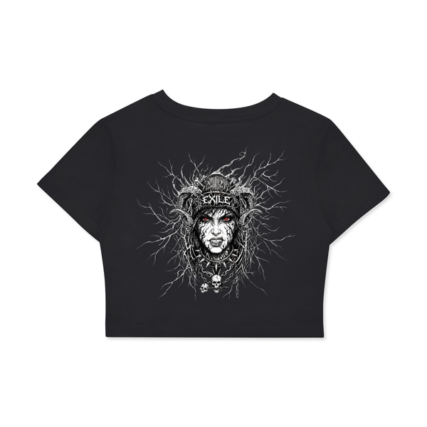 Demoness of the Forgotten Empire - Fitted Crop Cotton Tee