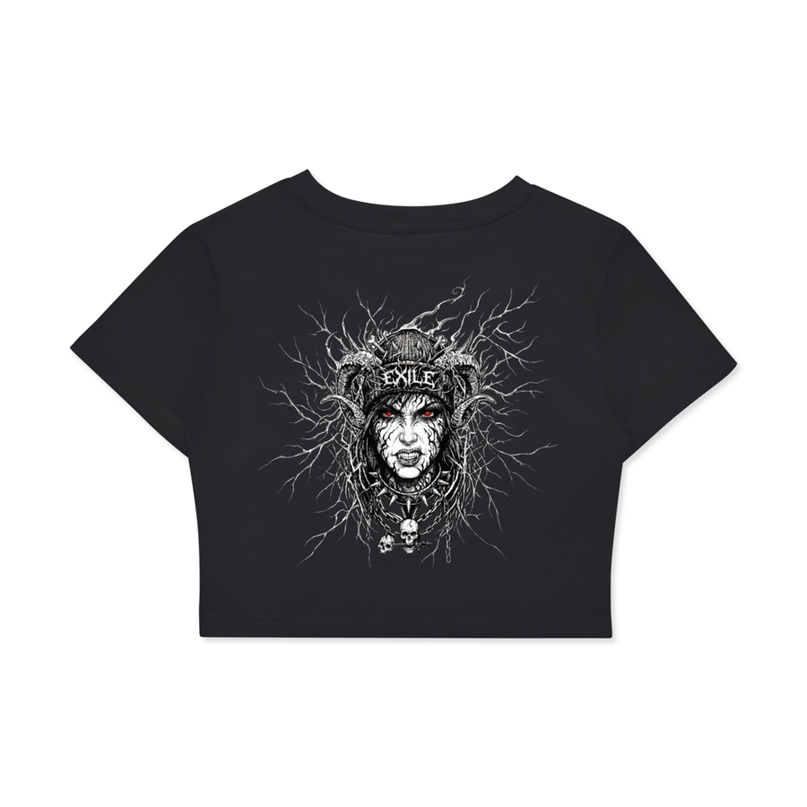 Demoness of the Forgotten Empire - Fitted Crop Cotton Tee